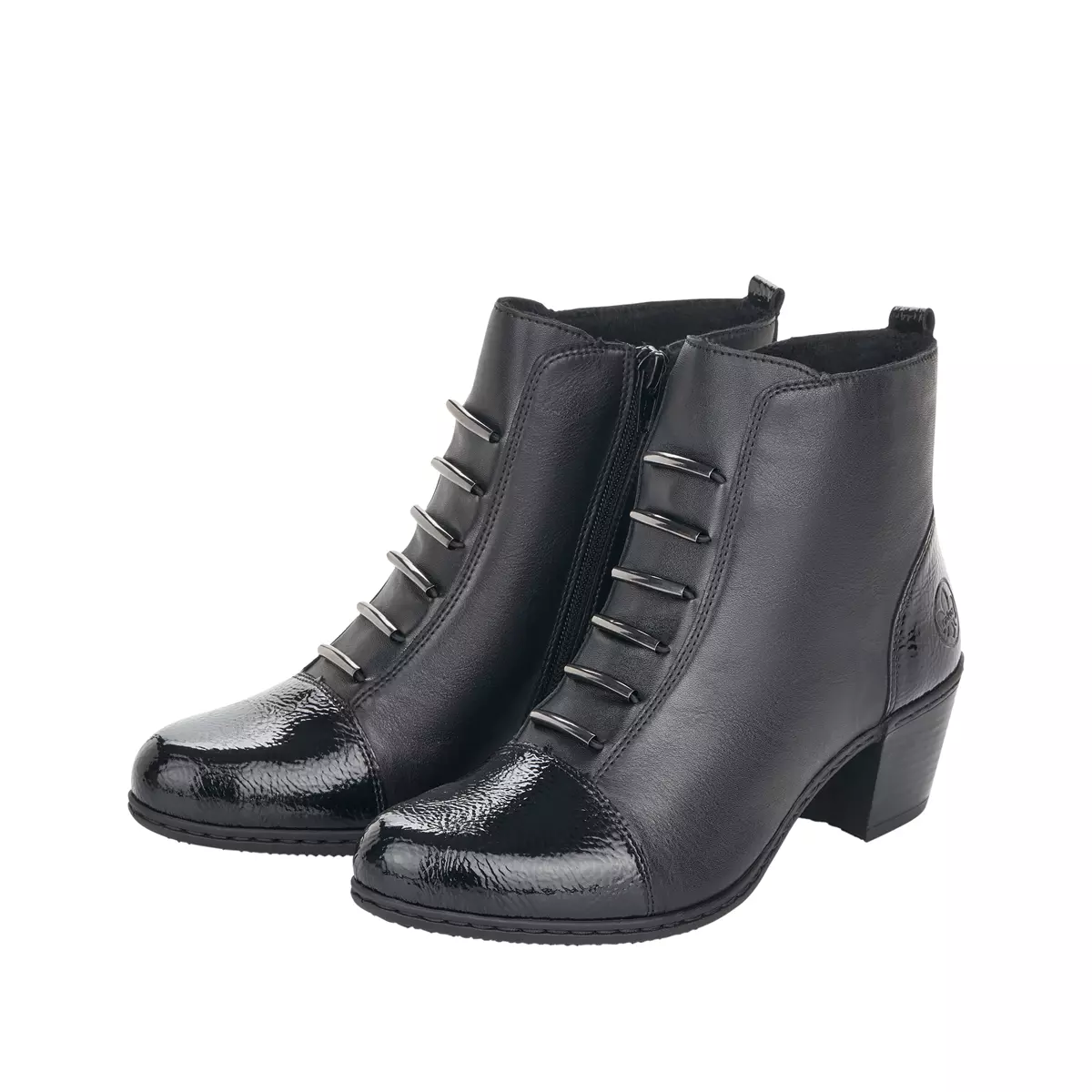 BOTKI RIEKER Y2162/00 SCHWARZ - obrazek 2