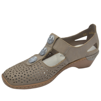 CZÓŁENKA RIEKER 48369/42 GRAU - obrazek 2