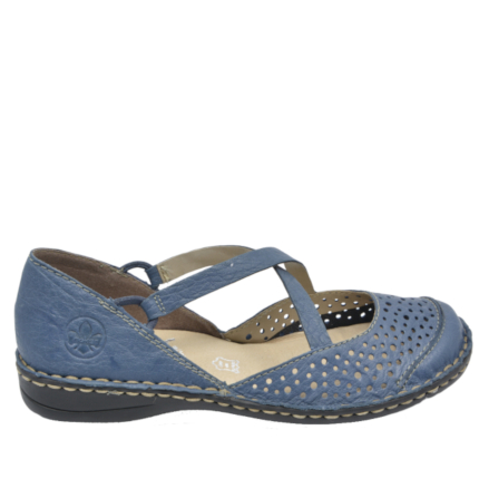 CZÓŁENKA RIEKER 49857/12 BLUE - obrazek 3