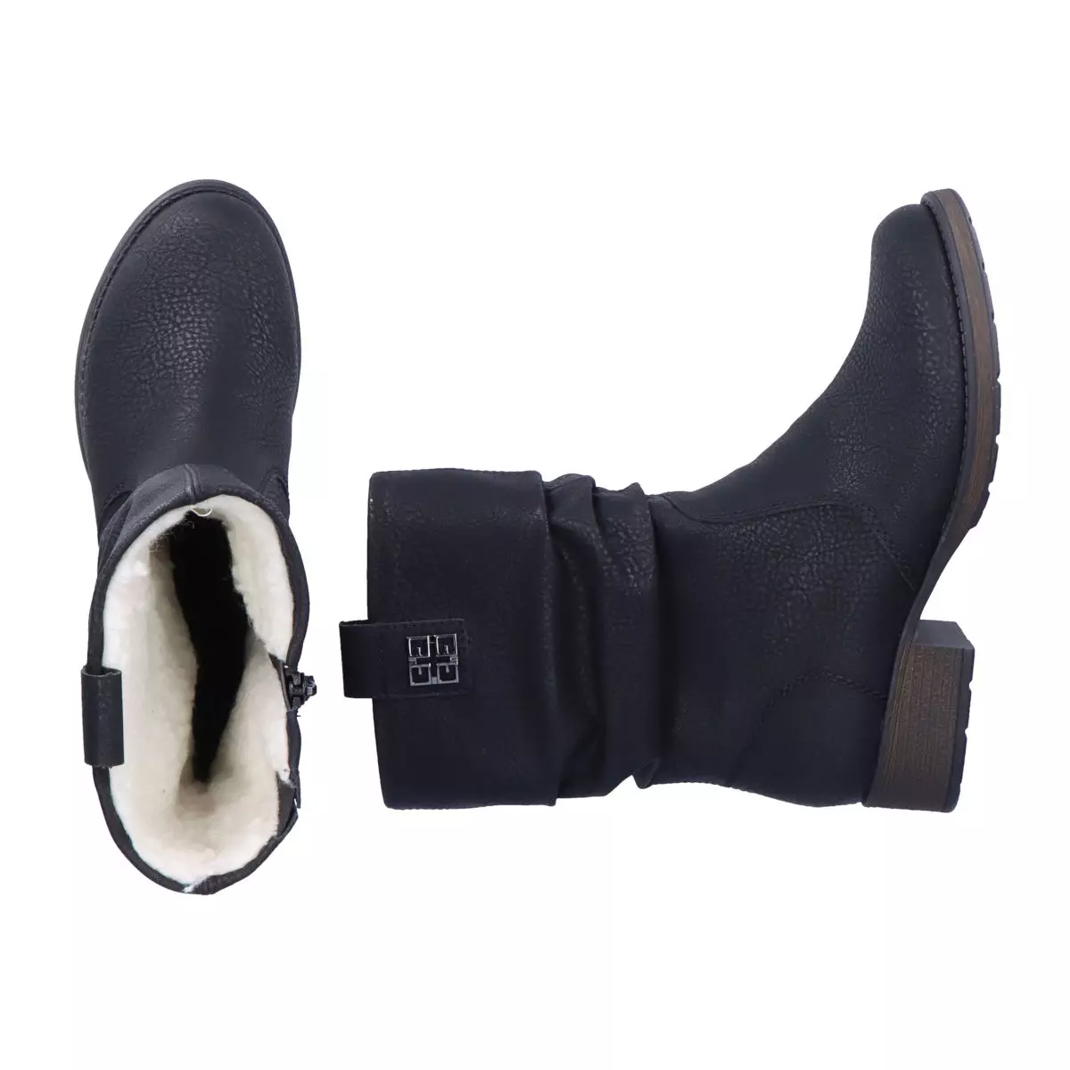 BOTKI RIEKER Z9583/00 SCHWARZ - obrazek 2