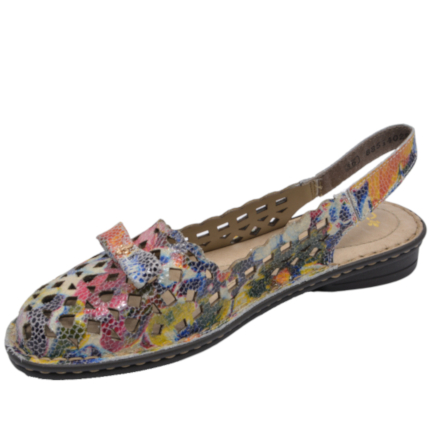 SANDAŁY RIEKER 48475/90 MULTI - obrazek 2