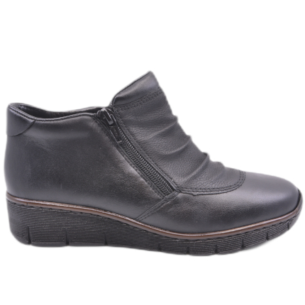 BOTKI RIEKER 53742/00 SCHWARZ - obrazek 3