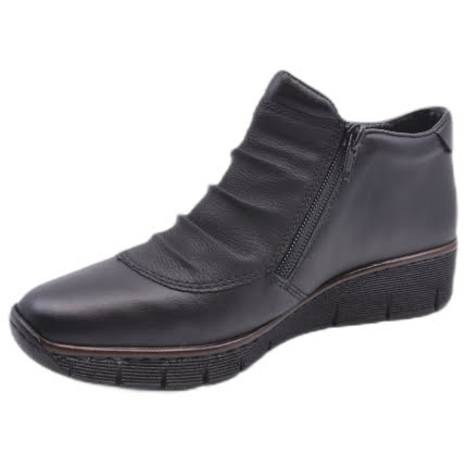 BOTKI RIEKER 53742/00 SCHWARZ - obrazek 2