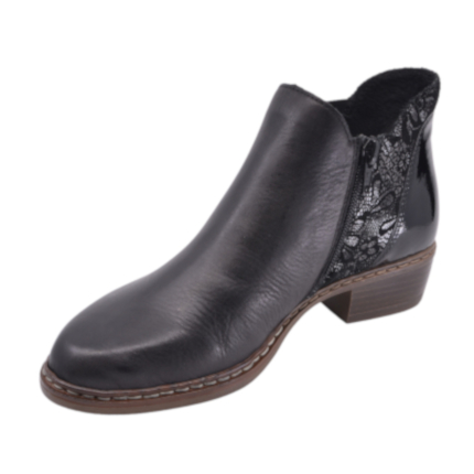 BOTKI RIEKER Y0872/00 SCHWARZ - obrazek 2