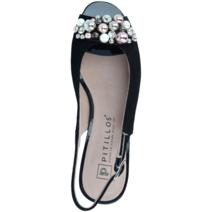 SANDAŁY PITILLOS 5564 NEGRO - obrazek 2