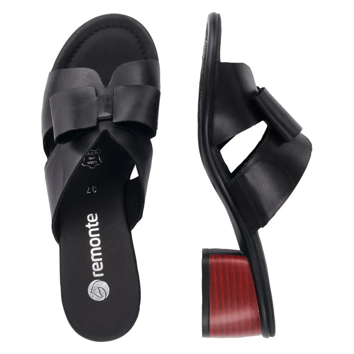 KLAPKI REMONTE R8759/01 SCHWARZ - obrazek 3