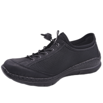 PÓŁBUTY RIEKER N22M6/00 SCHWARZ - obrazek 2