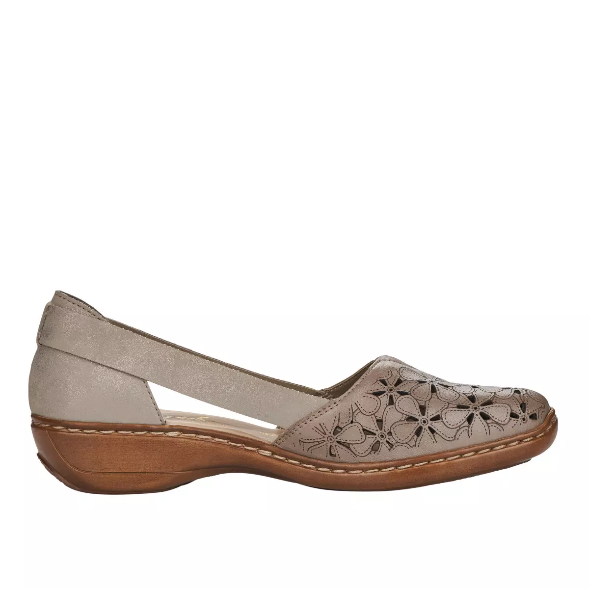 CZÓŁENKA RIEKER 41356/64 BEIGE - obrazek 7