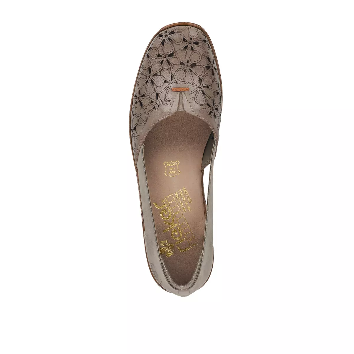 CZÓŁENKA RIEKER 41356/64 BEIGE - obrazek 5