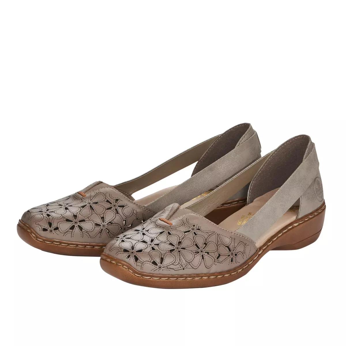 CZÓŁENKA RIEKER 41356/64 BEIGE - obrazek 2