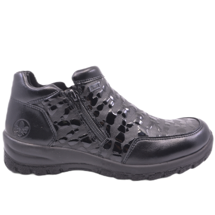 BOTKI RIEKER L7182/00 SCHWARZ - obrazek 3