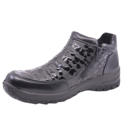 BOTKI RIEKER L7182/00 SCHWARZ - obrazek 2