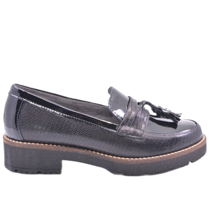 MOKASYNY PITILLOS 1095 NEGRO NEGR - obrazek 3