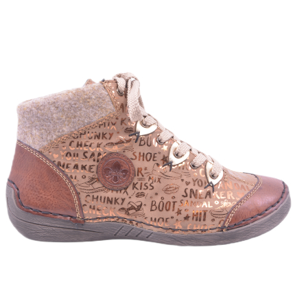 TRZEWIKI RIEKER 52513/24 BRAUN - obrazek 3