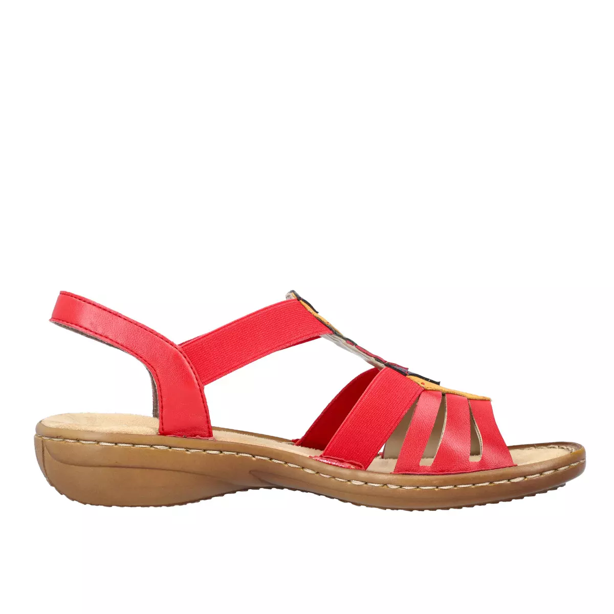 SANDAŁY RIEKER 60804/33 ROT - obrazek 9