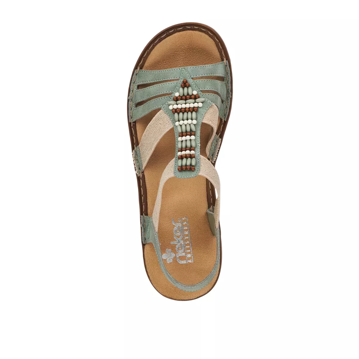 SANDAŁY RIEKER 60851/52 GRUN - obrazek 7