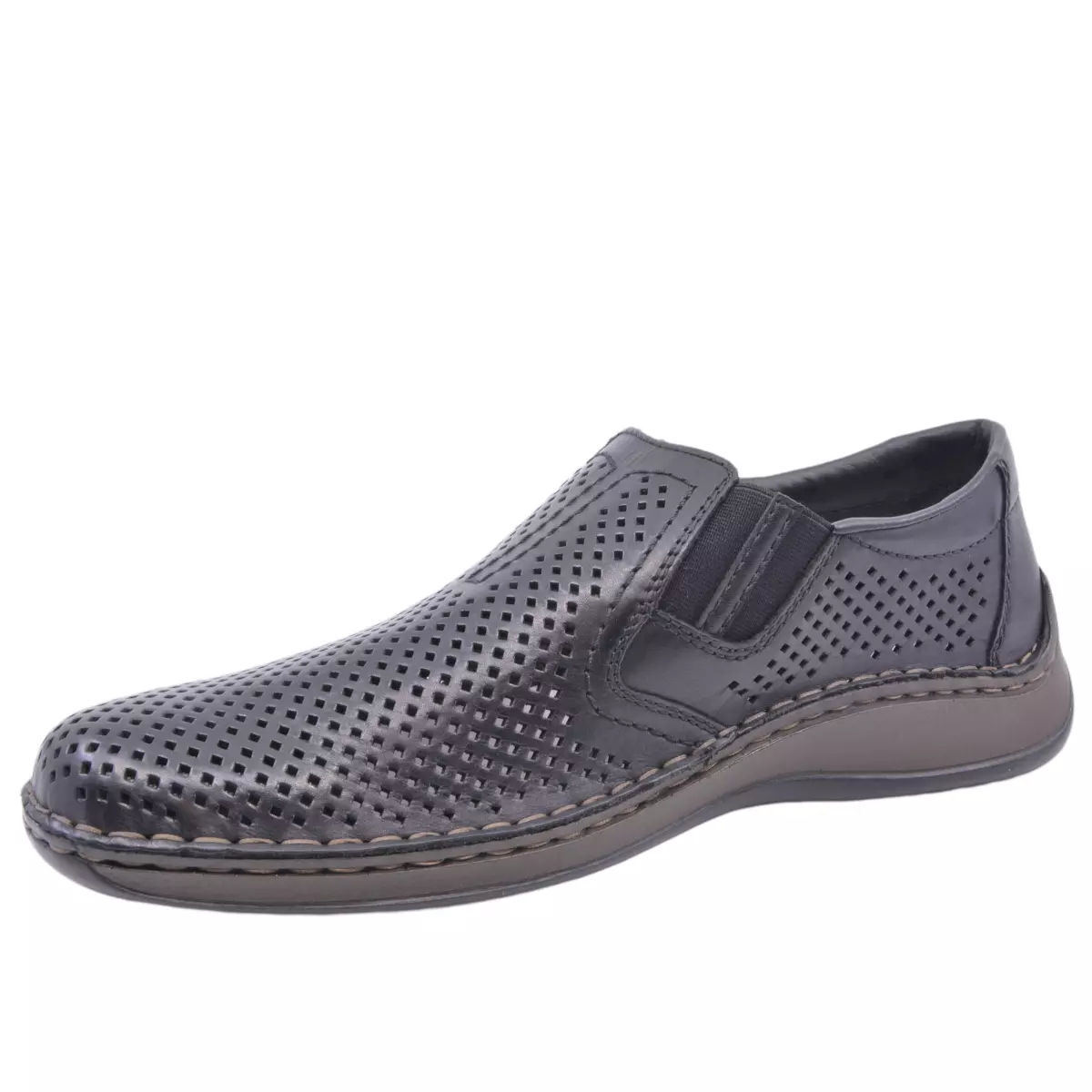 MOKASYNY RIEKER 05297/00 SCHWARZ - obrazek 4