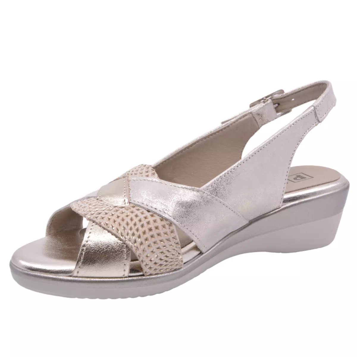 SANDAŁY PITILLOS 1314 ORO OR ORO - obrazek 4