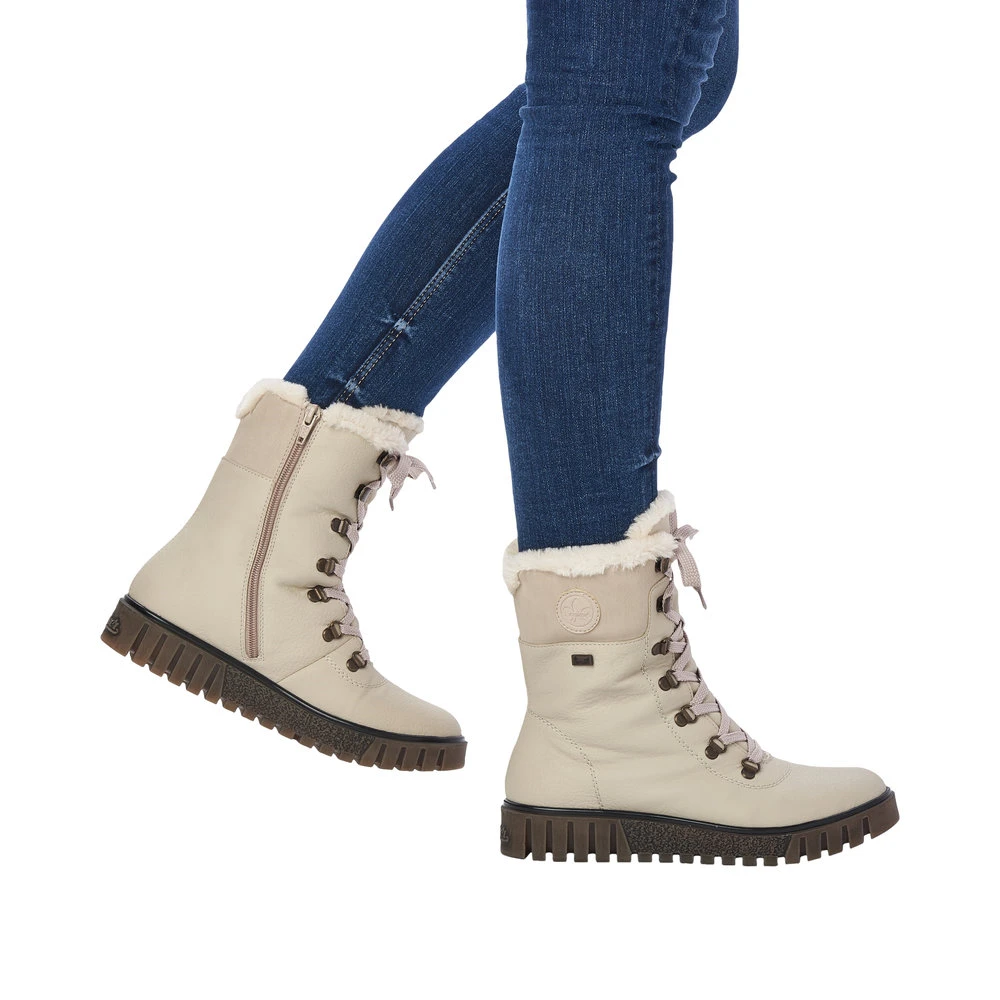TRZEWIKI RIEKER Y3424/60 BEIGE - obrazek 2