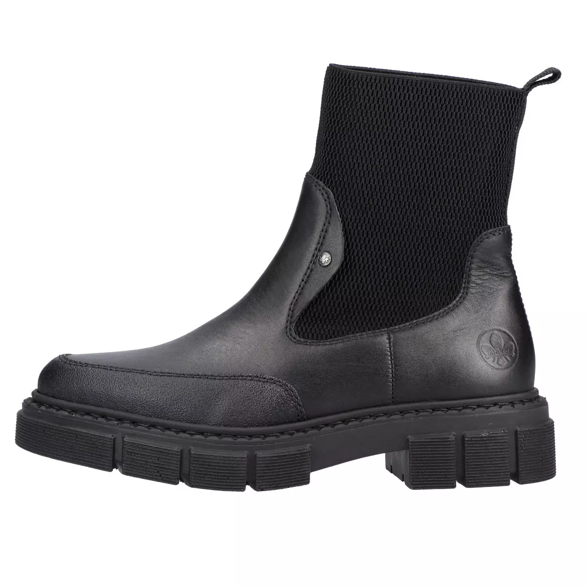 BOTKI RIEKER M3872/00 SCHWARZ - obrazek 6