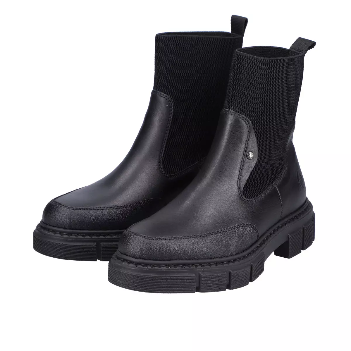 BOTKI RIEKER M3872/00 SCHWARZ - obrazek 3