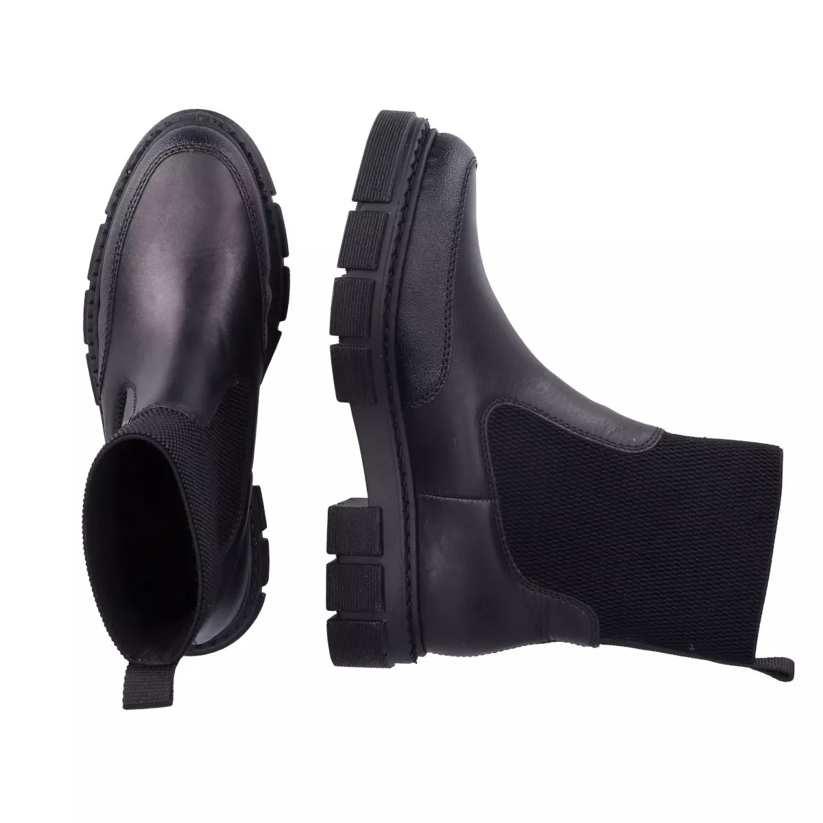 BOTKI RIEKER M3872/00 SCHWARZ - obrazek 2