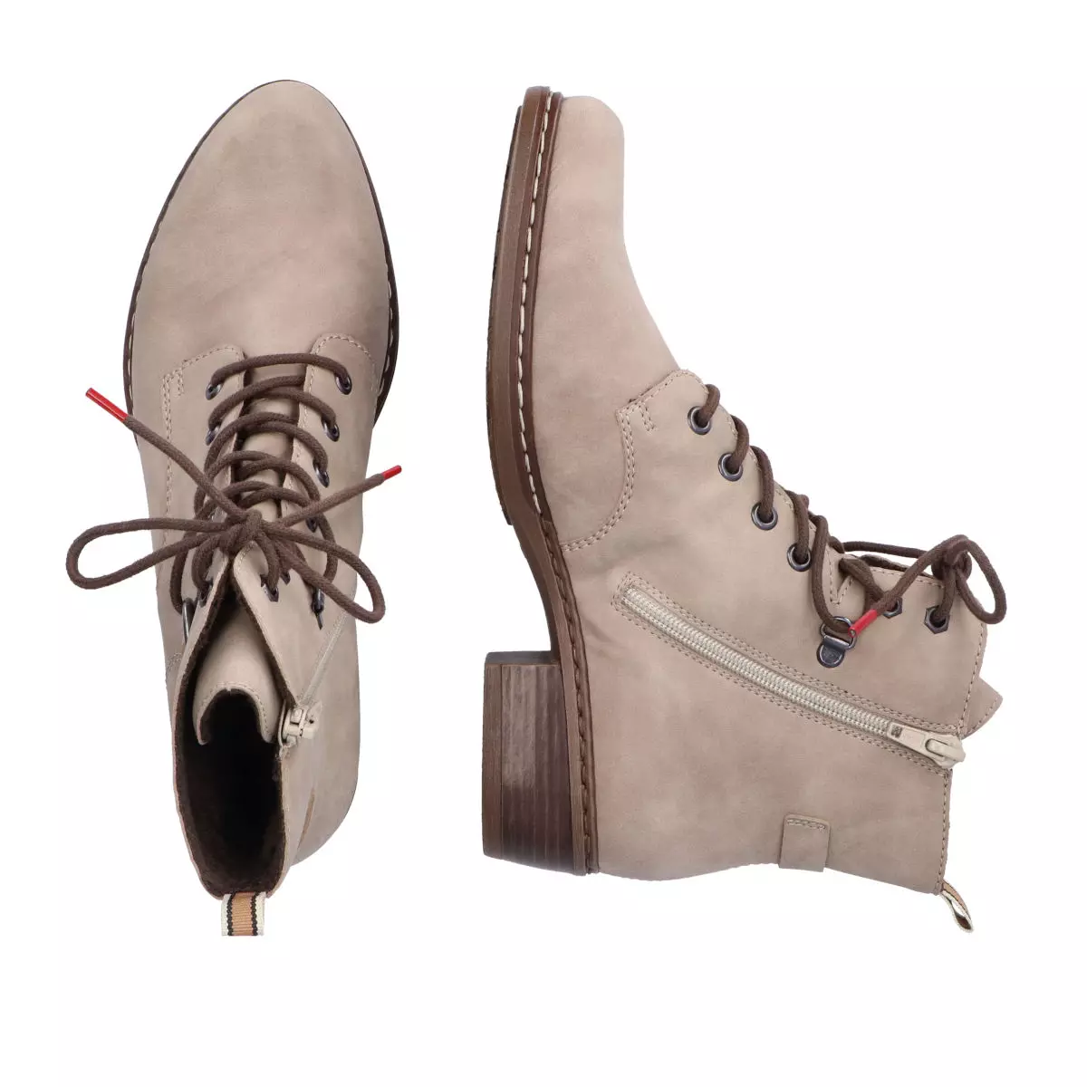 TRZEWIKI RIEKER Y0820/64 BEIGE - obrazek 2