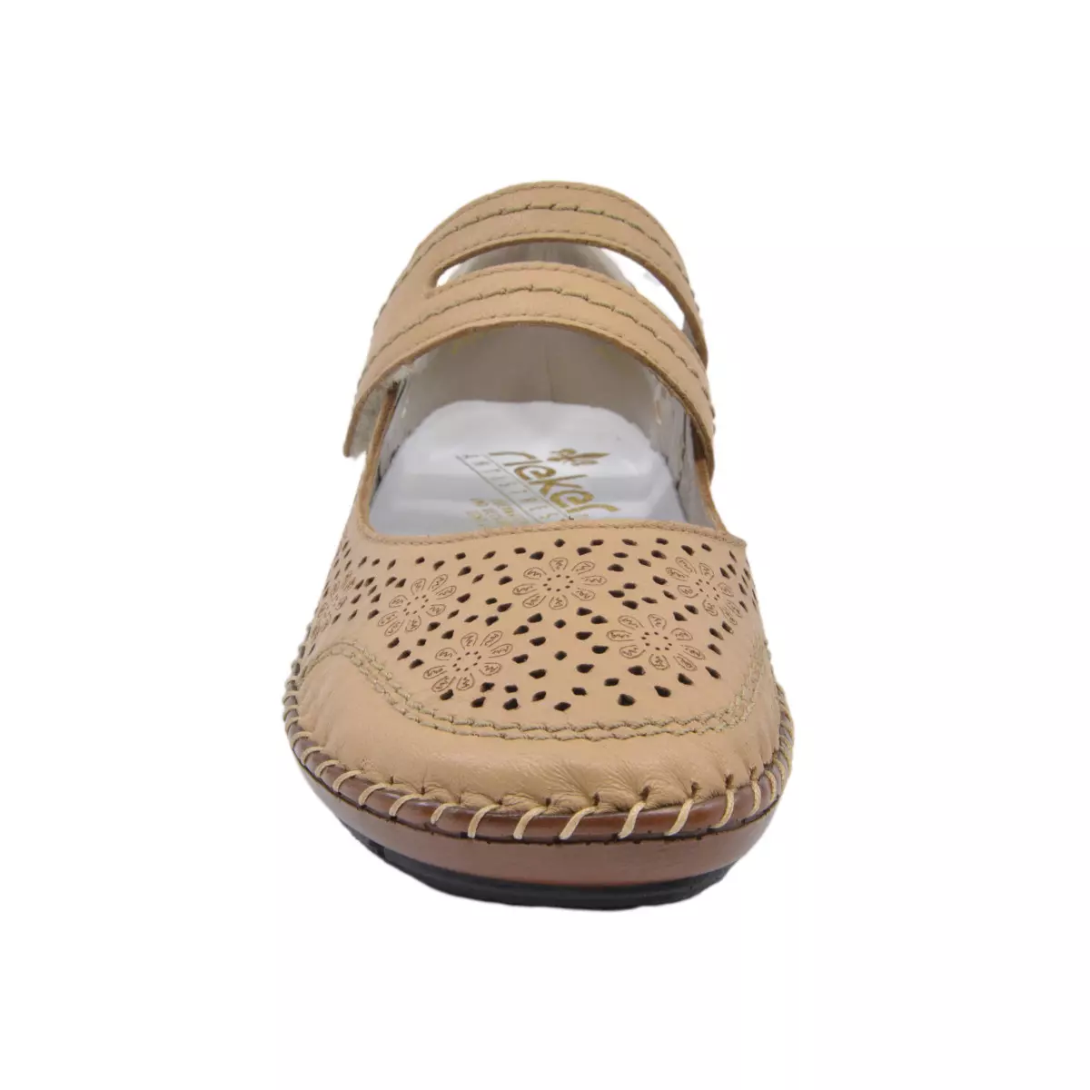 CZÓŁENKA RIEKER 44875/60 BEIGE - obrazek 3