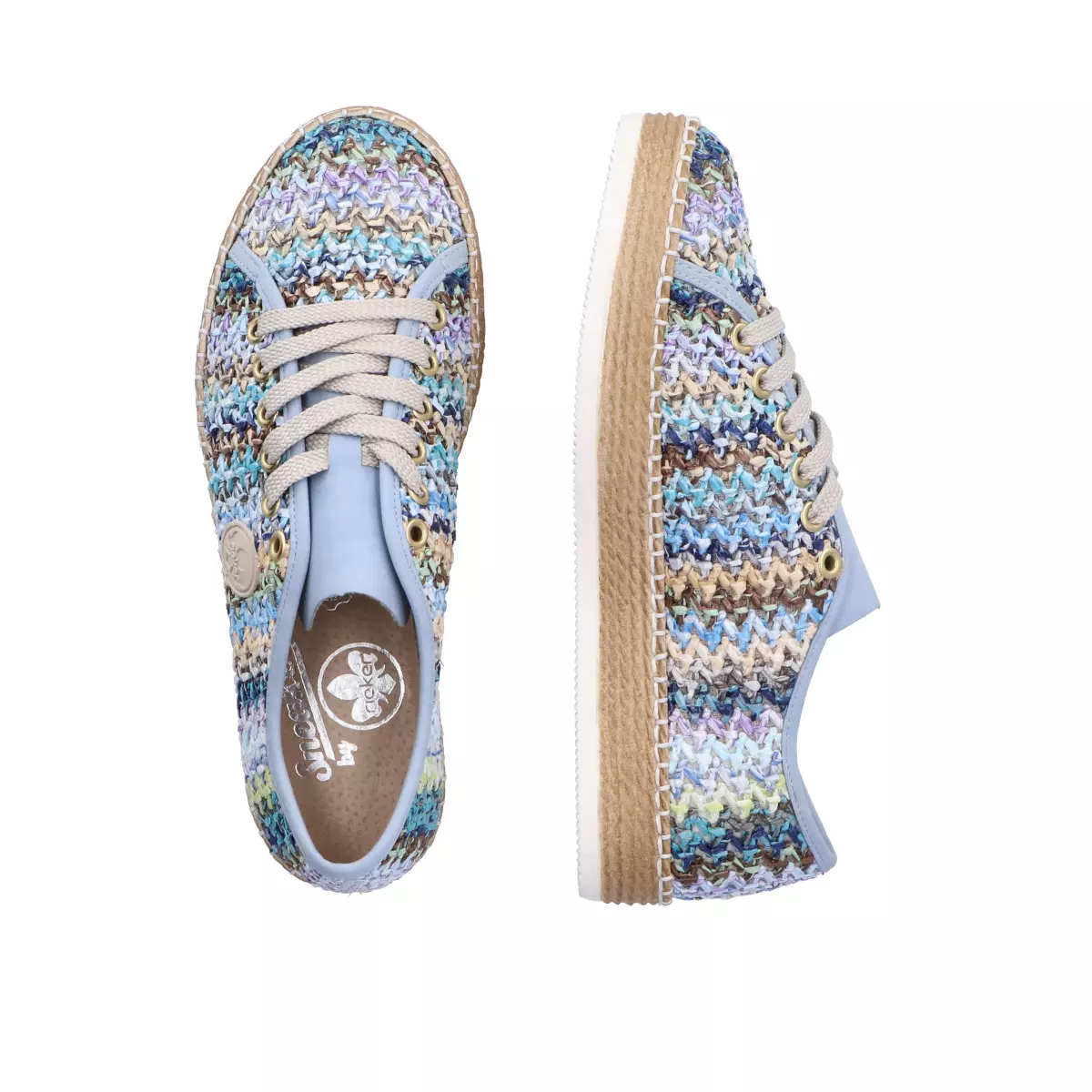 PÓŁBUTY RIEKER L7843/90 MULTI - obrazek 2