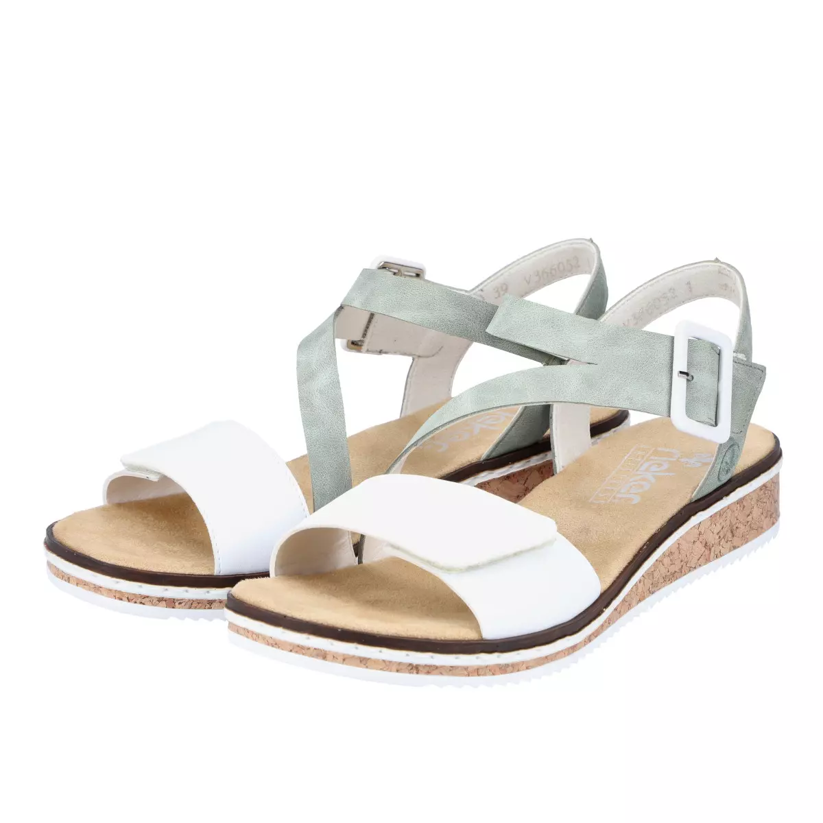 SANDAŁY RIEKER V3660/52 GRUN - obrazek 3