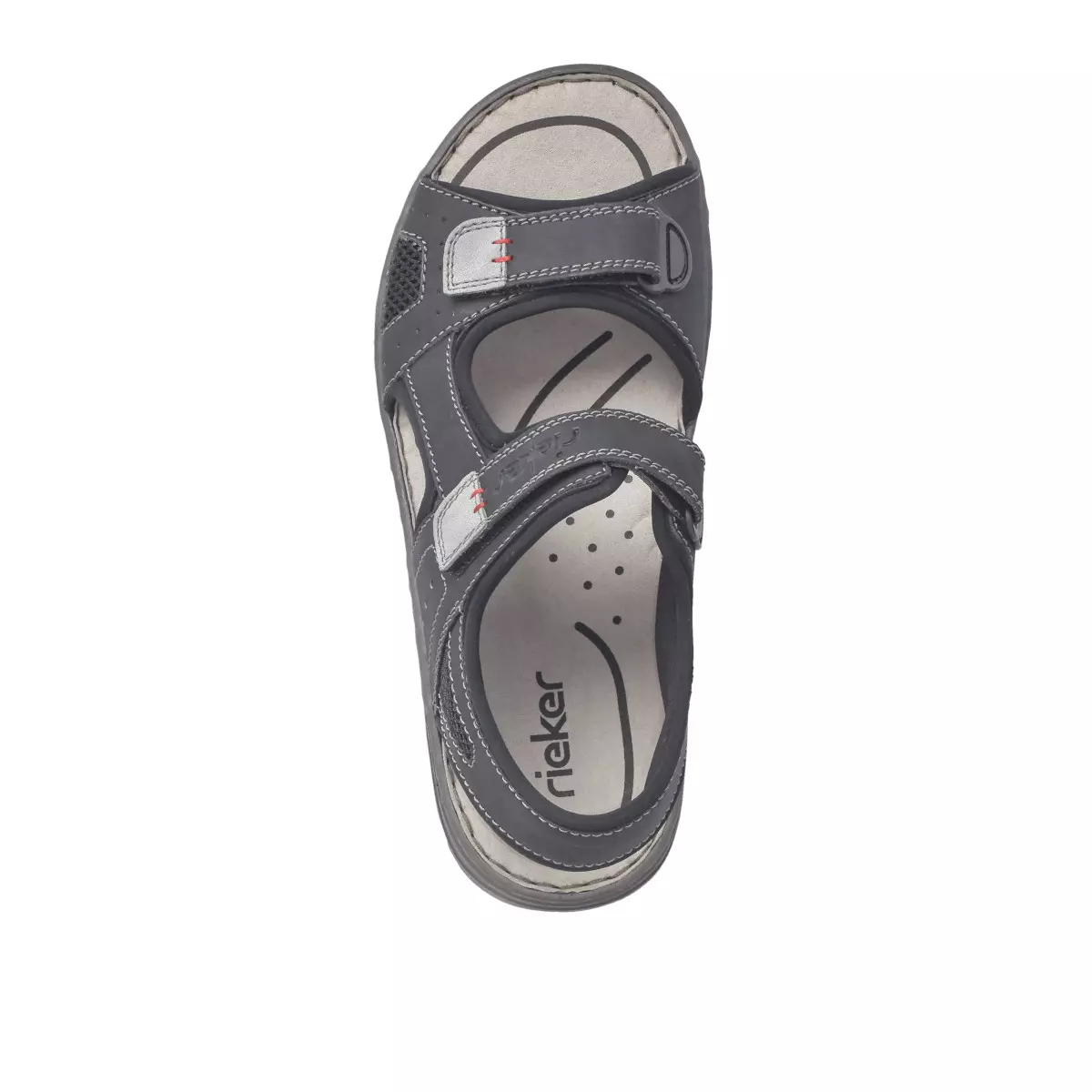 SANDAŁY RIEKER 26156/02 SCHWARZ - obrazek 4