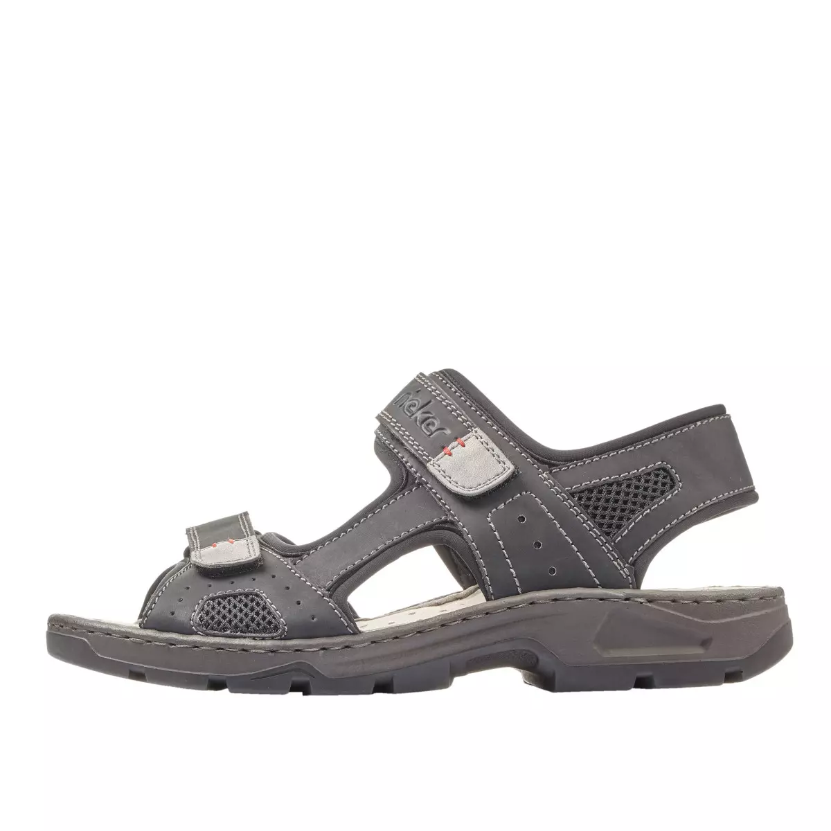 SANDAŁY RIEKER 26156/02 SCHWARZ - obrazek 3