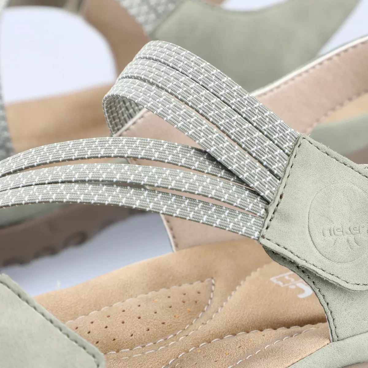 SANDAŁY RIEKER 64870/52 GRUN - obrazek 2