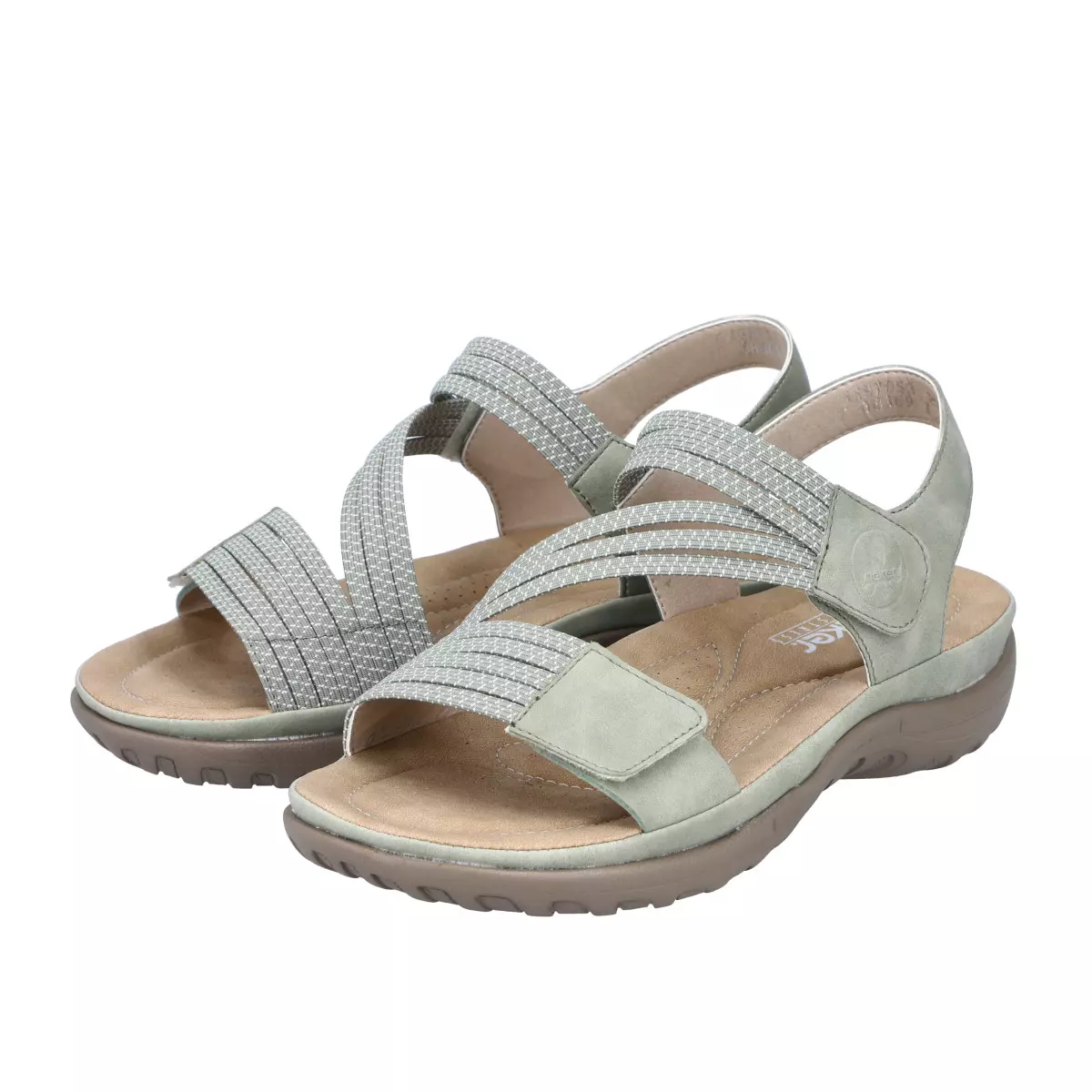 SANDAŁY RIEKER 64870/52 GRUN - obrazek 4