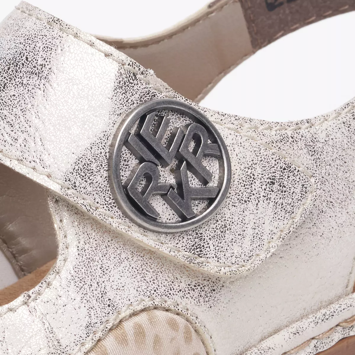 SANDAŁY RIEKER 65989/90 BEIGE - obrazek 2