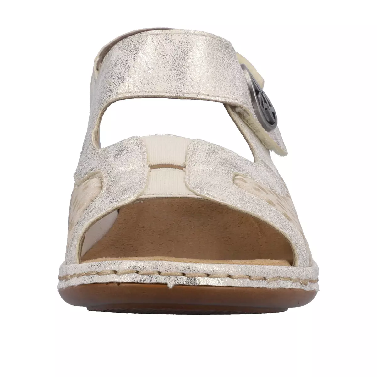 SANDAŁY RIEKER 65989/90 BEIGE - obrazek 6