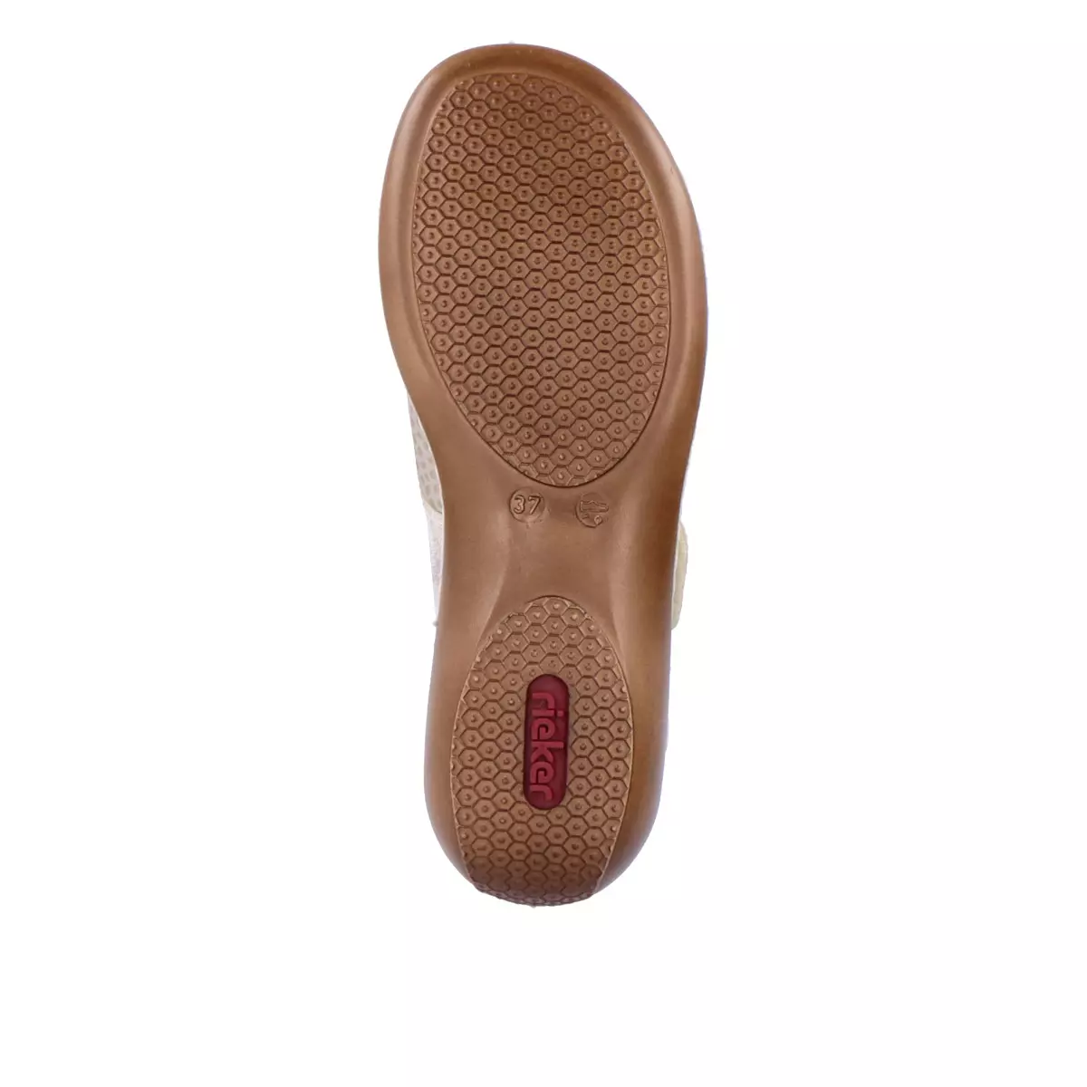 SANDAŁY RIEKER 65989/90 BEIGE - obrazek 5