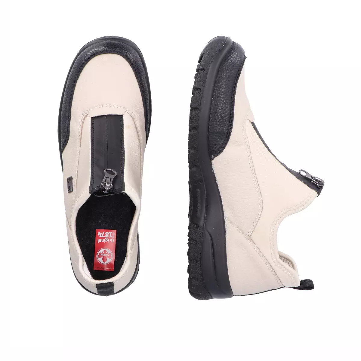 PÓŁBUTY RIEKER L7153/60 BEIGE - obrazek 3