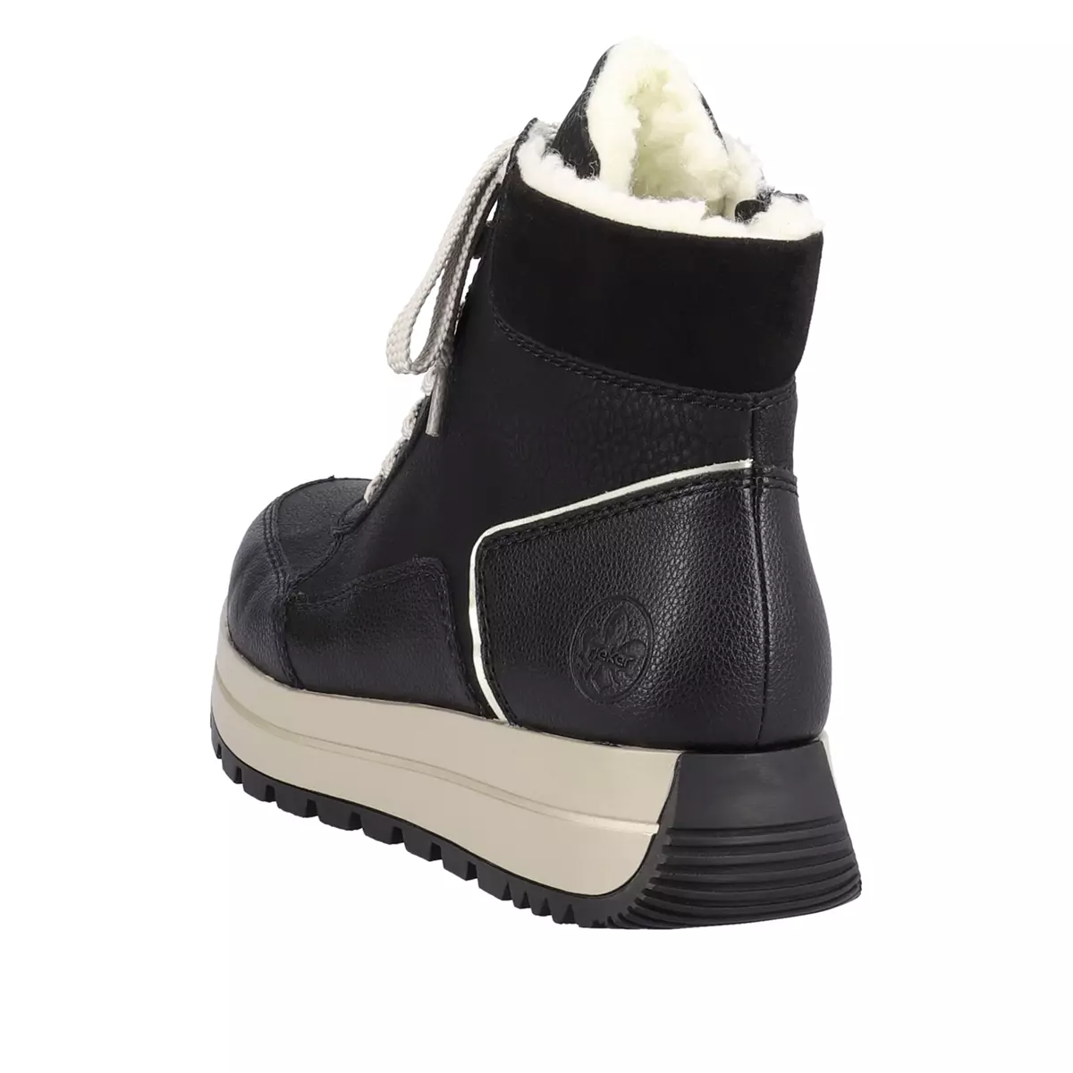 TRZEWIKI RIEKER N4008/00 SCHWARZ - obrazek 8