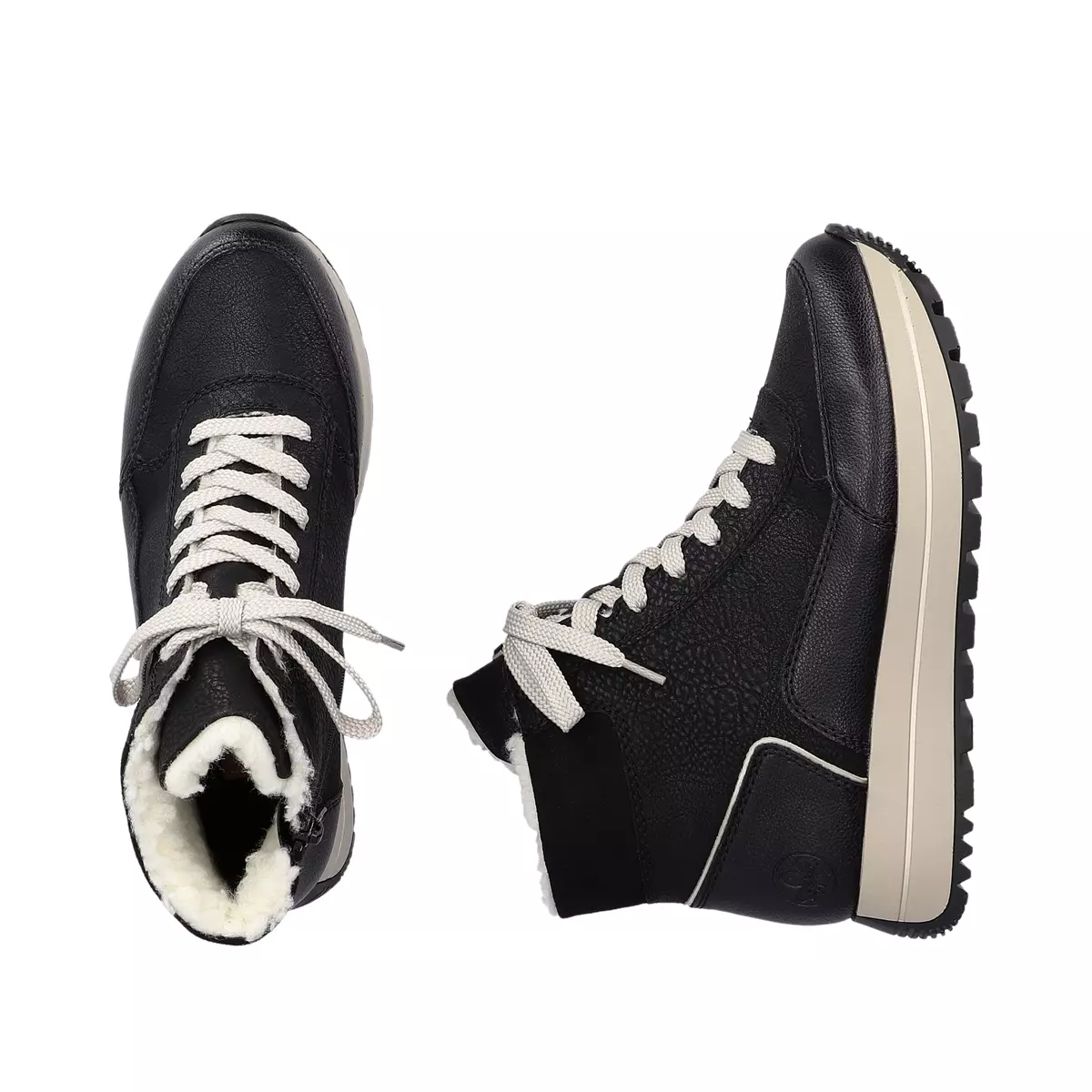 TRZEWIKI RIEKER N4008/00 SCHWARZ - obrazek 2