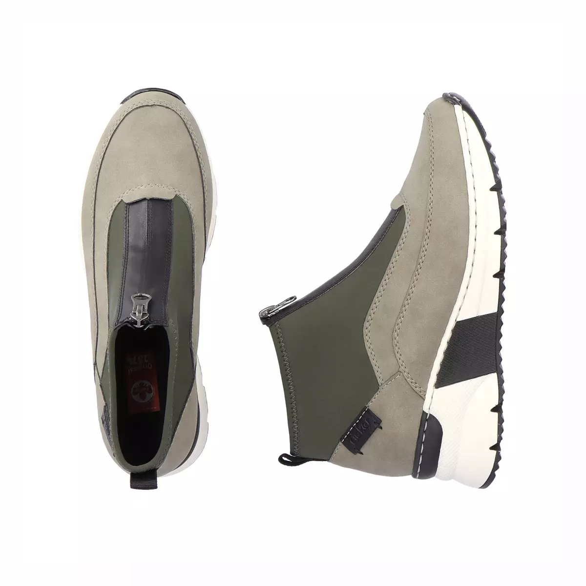 BOTKI RIEKER N6352/52 GRUN - obrazek 3