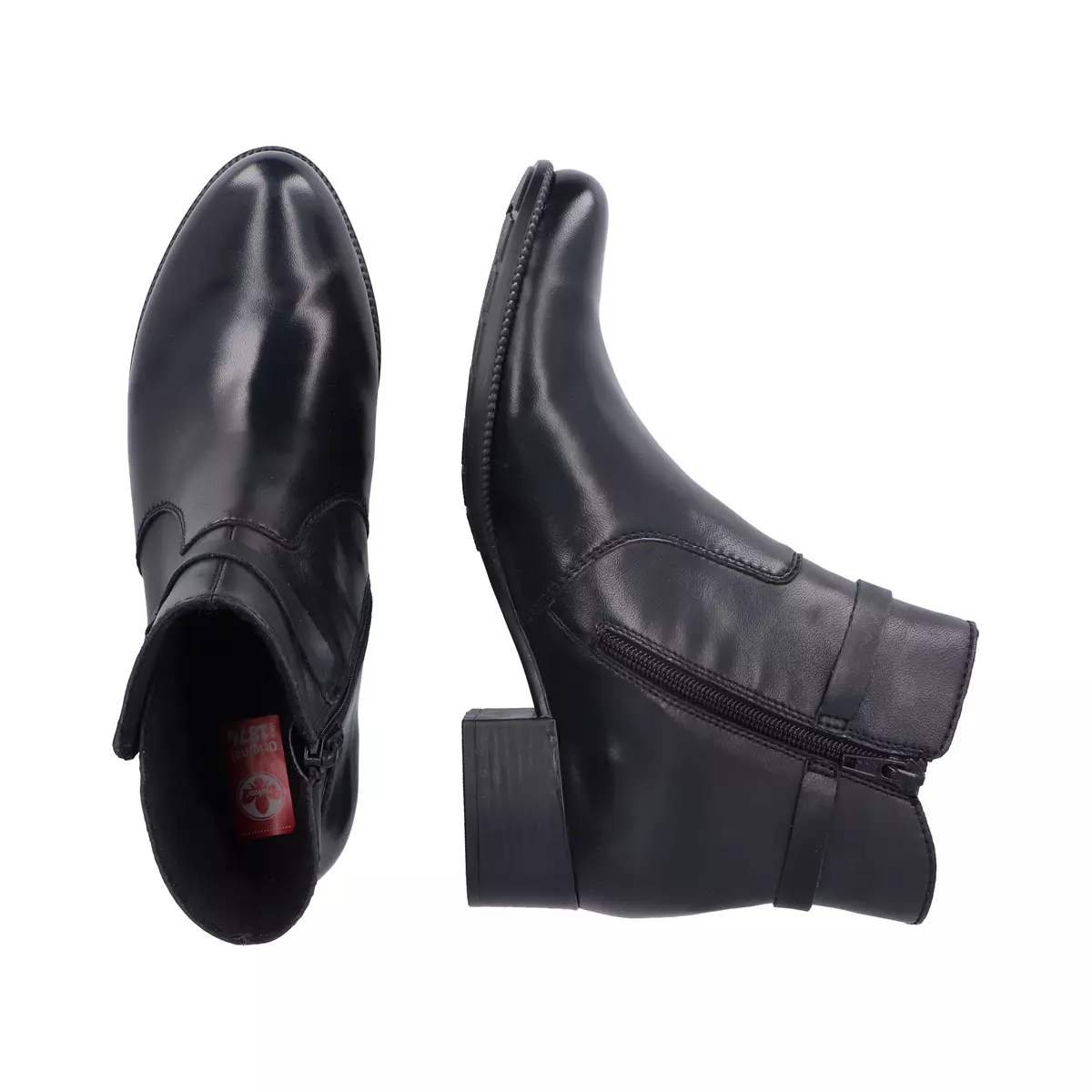 BOTKI RIEKER 78676/00 SCHWARZ - obrazek 3