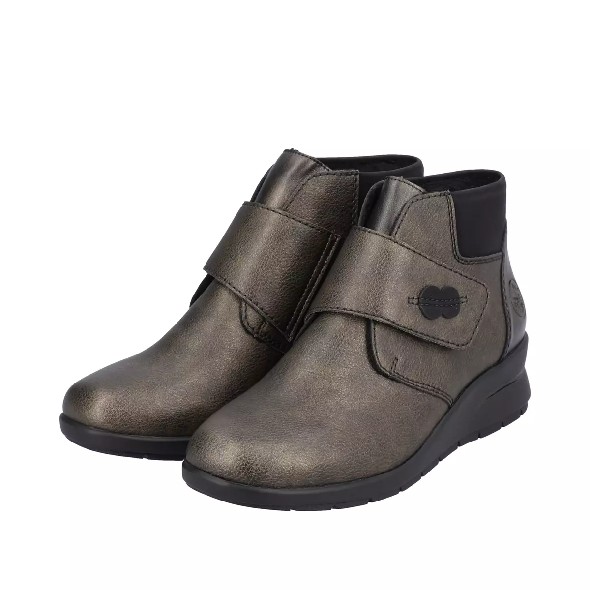 BOTKI RIEKER L4884/90 METALIC - obrazek 4