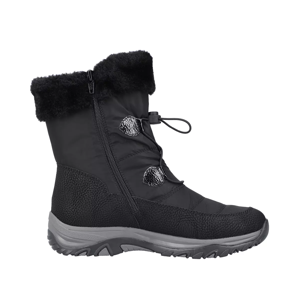 BOTKI RIEKER M9683/00 SCHWARZ - obrazek 10