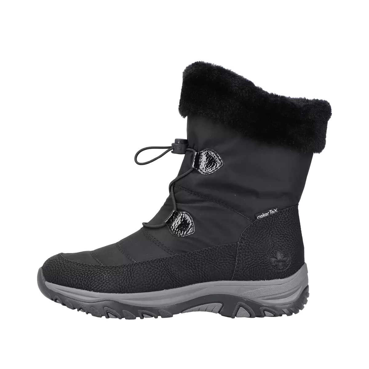 BOTKI RIEKER M9683/00 SCHWARZ - obrazek 7