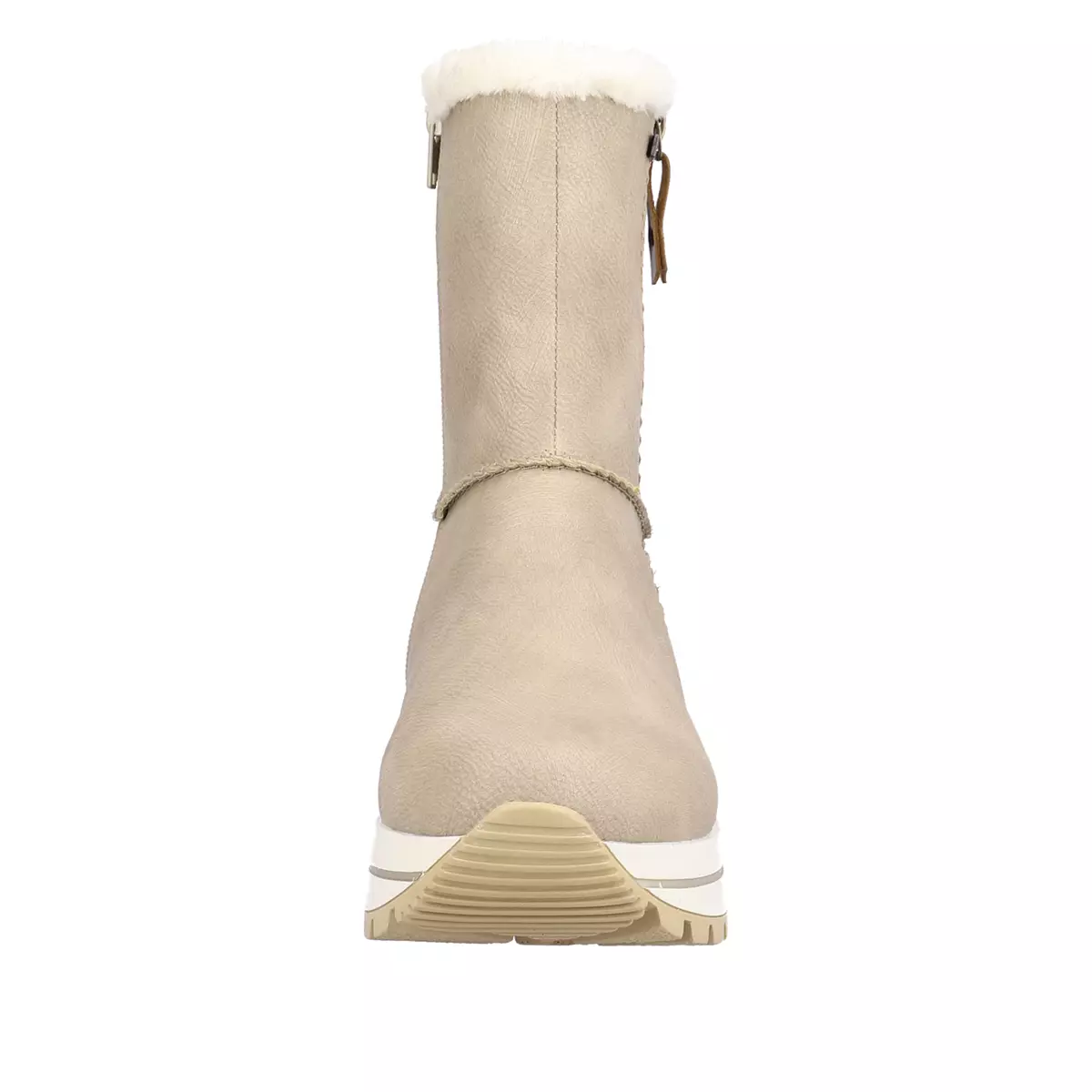 BOTKI RIEKER N4052/60 BEIGE - obrazek 5