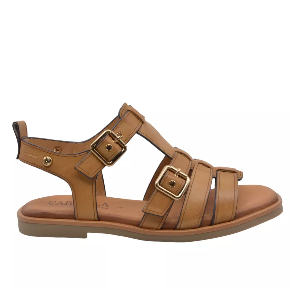 SANDAŁY CARMELA 161398 CAMEL - obrazek 5