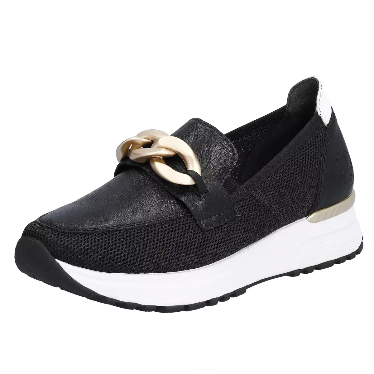 MOKASYNY RIEKER N7458/00 SCHWARZ - obrazek 10