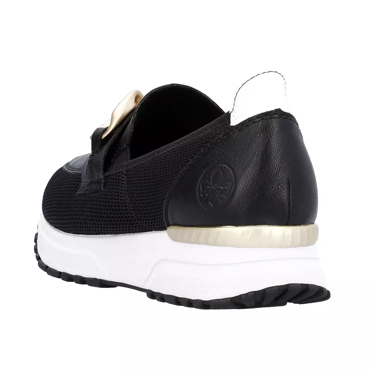 MOKASYNY RIEKER N7458/00 SCHWARZ - obrazek 8