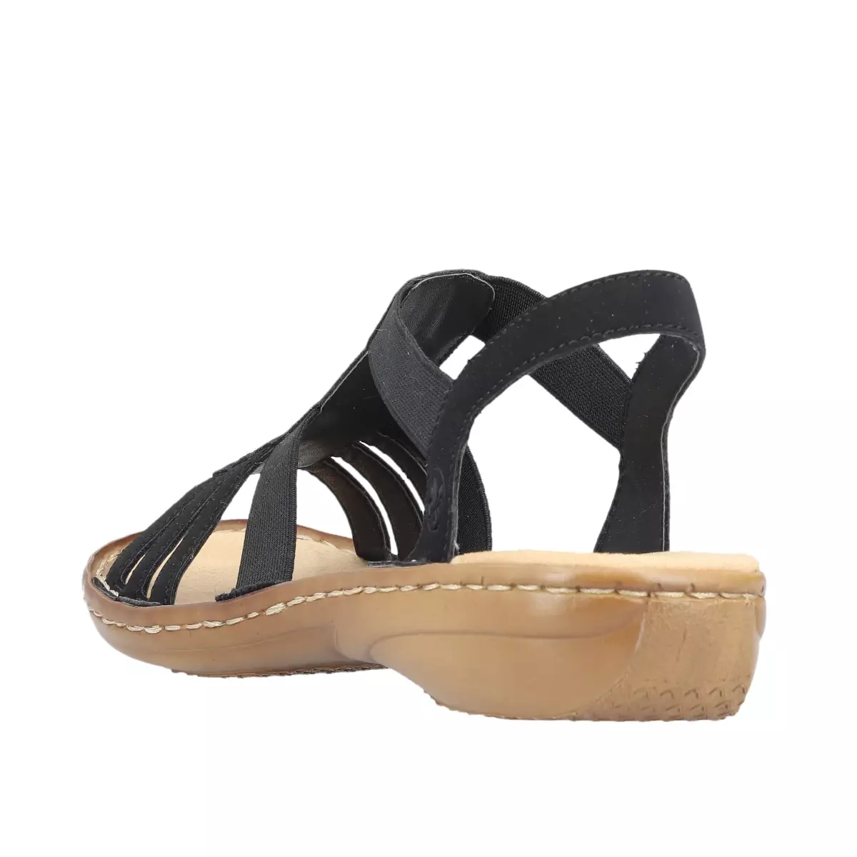 SANDAŁY RIEKER 60875/00 SCHWARZ - obrazek 8